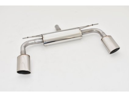 8V - nerezový výfuk - koncový díl Duplex 63,5 mm (S3)