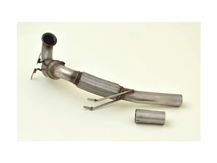 Nerezový downpipe se Sport Kat. - 76 mm - nahrazuje originální Kat