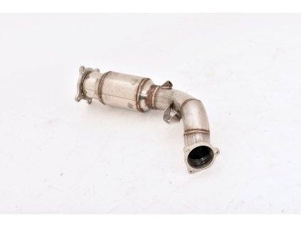 Nerezový Downpipe s 200 buněčným Sport-Kat. 76 mm - Bez certifikátu.