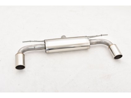 Nerezový výfuk Duplex - koncový díl - 63,5 mm (nárazník GTI a Rieger)