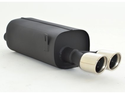 Hliníkovaný výfuk - koncový díl - 63,5 mm