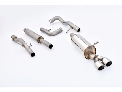 Nerez výfuk stř. a konc. díl - 70mm