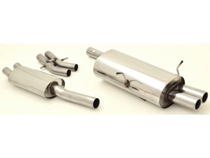 E46 - středový a koncový díl 63,5 mm - NEREZ