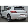 Nerezový výfuk "DUPLEX" pro VW Scirocco III, konc. díl.