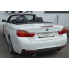 Nerezový výfuk Duplex - stř. a koncový díl - 76 mm (335i a 435i)