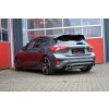 Focus II - středový a koncový díl Duplex 76 mm - NEREZ
