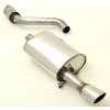 Nerezový výfuk - středový a koncový díl - 70mm - Porsche 944 S2