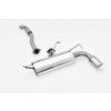 Nerezový výfuk - středový a koncový díl - 63.5mm Lancer Sportback