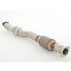 Nerezový downpipe - 76mm 200 článků s HJS sportovním katem (s certifikátem)