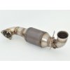 Nerezový downpipe se Sport-Kat (70 mm)