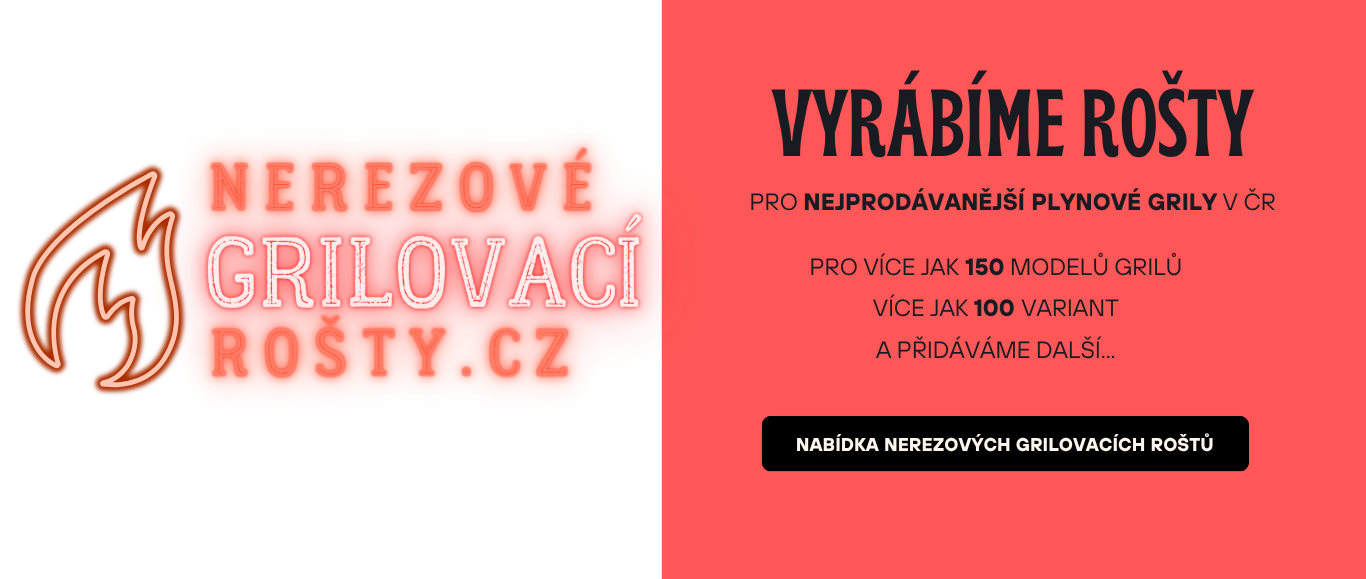 Vyrábíme rošty pro plynové grily