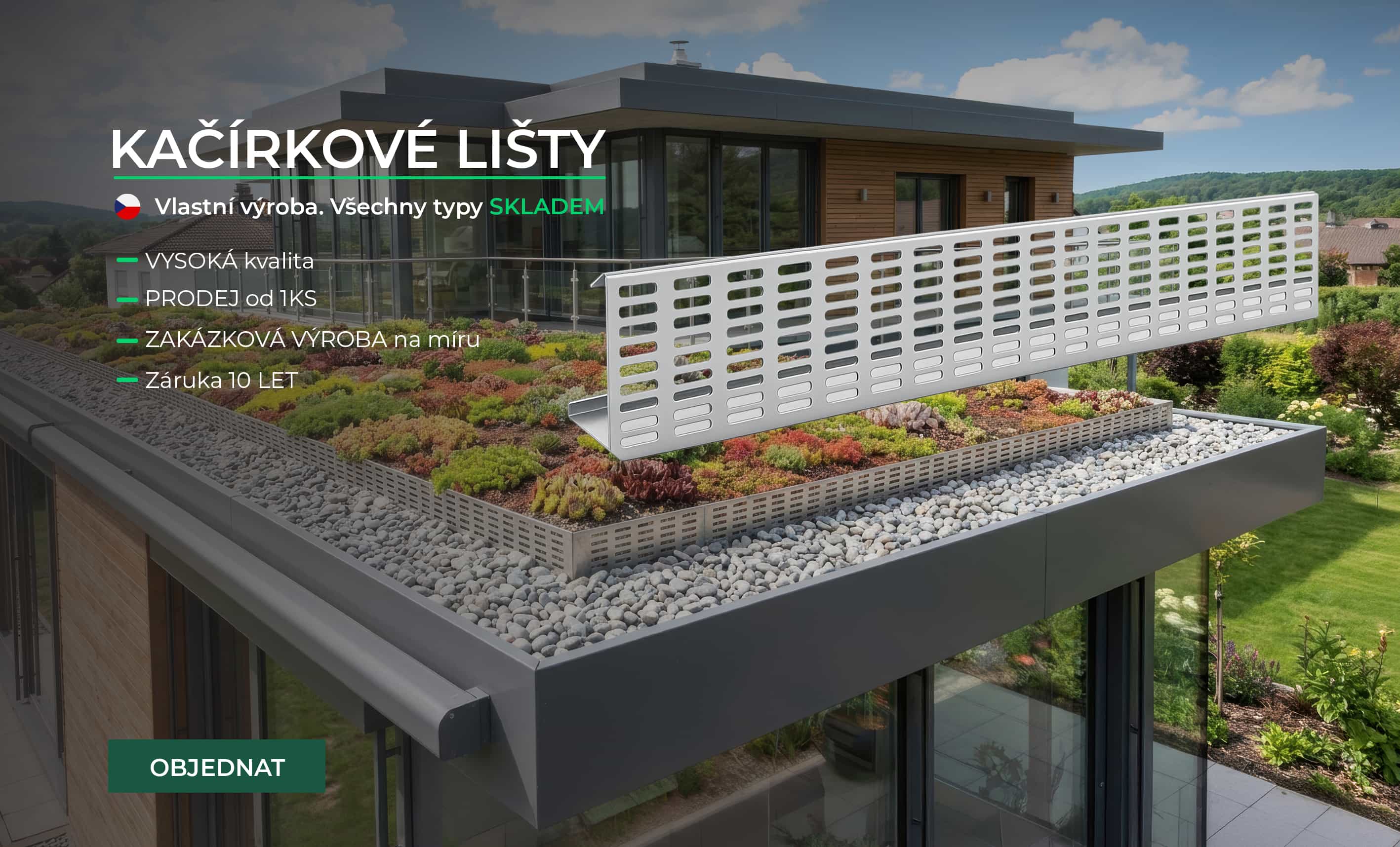 Kačírkové lišty