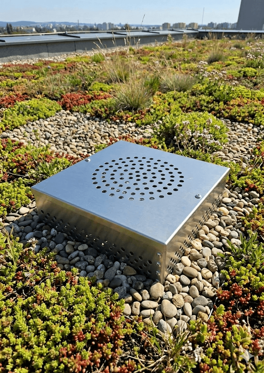 Šachta pro zelené střechy