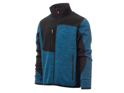 PAYPER TRAVEL softshell mikina modrá/černá