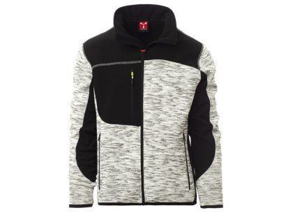 PAYPER TRAVEL softshell mikina šedá/černá