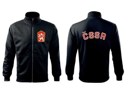 ČSSR retro mikina pánská černá (Velikost. XXL)
