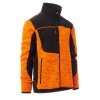 PAYPER TRAVEL softshell mikina oranžová fluo/černá