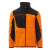 PAYPER TRAVEL softshell mikina oranžová fluo/černá
