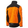 PAYPER TRAVEL softshell mikina oranžová fluo/černá