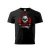 Pánské triko s motivem DEVIL BIKER černé (Velikost. XXL)