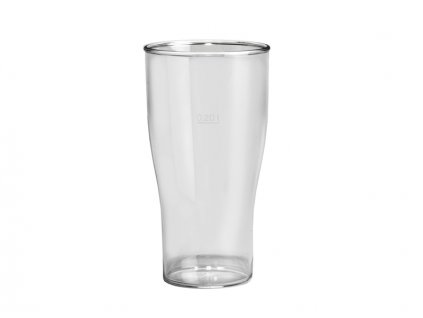 Nerozbitná sklenice DD pivo 200ml čirá
