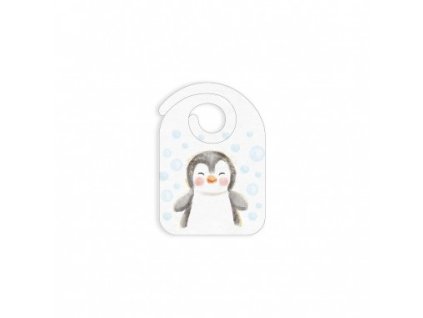 Dětské bryndáky Penguin, netkané, 300ks