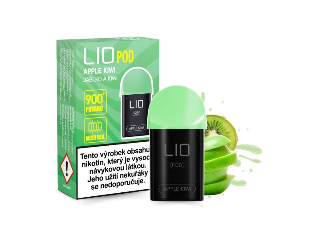 LIO POD Apple Kiwi 1x2ml 16mg - Předplněné pody
