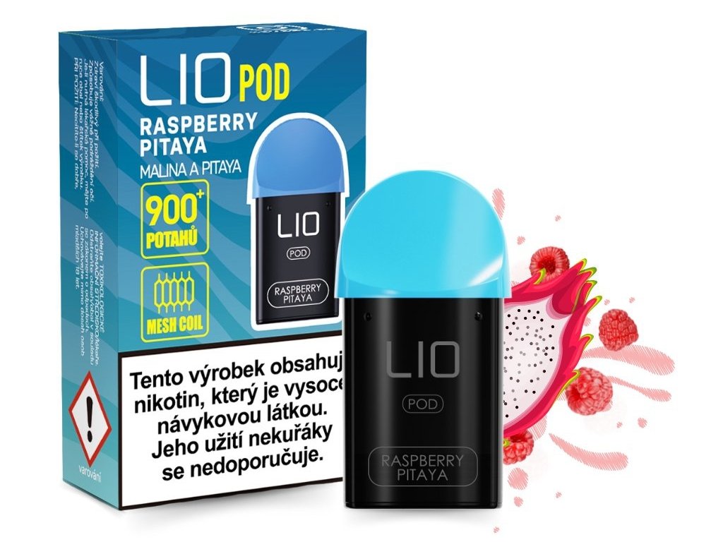 LIO POD Raspberry Pitaya 1x2ml 16mg - Předplněné pody