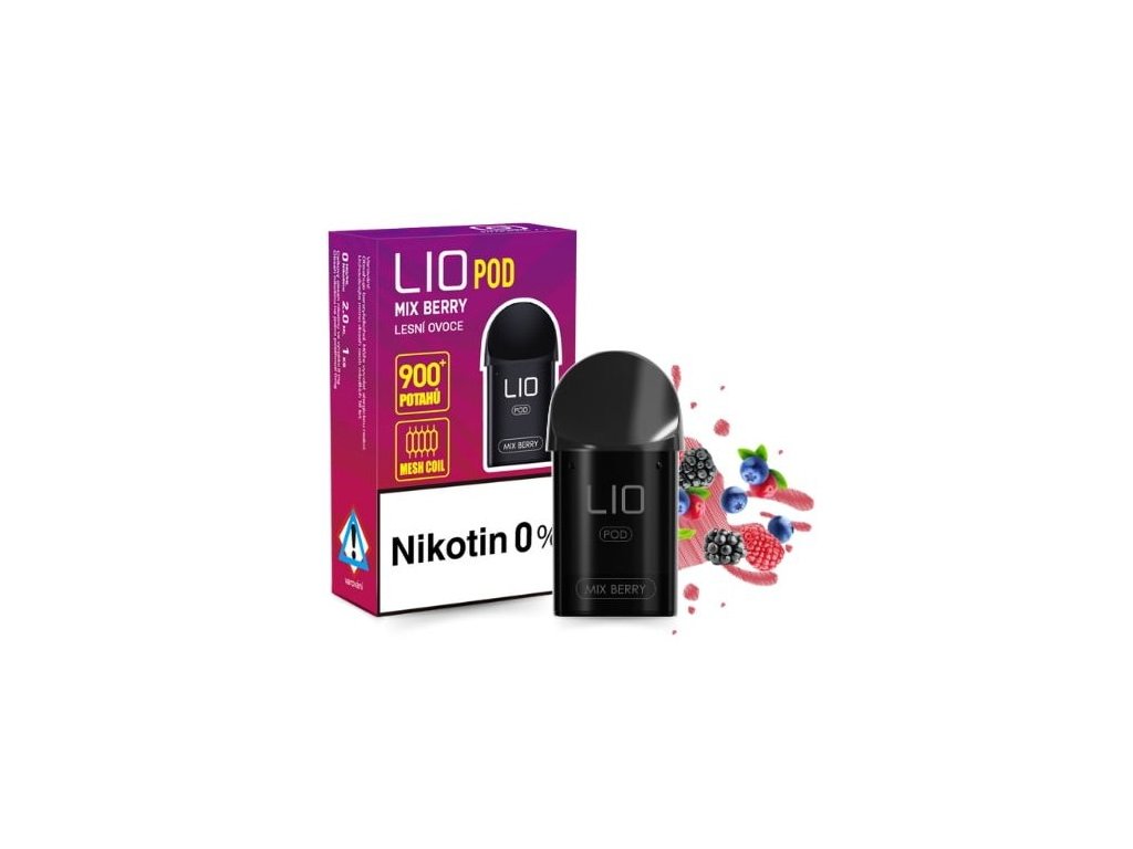 LIO POD Mix Berry 1x2ml 0mg - Předplněné pody