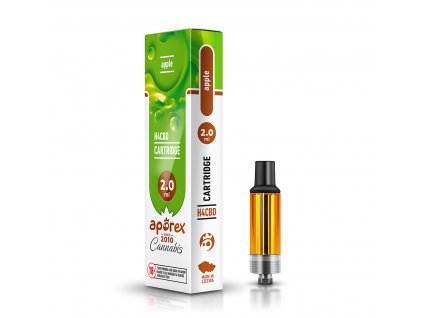 Aporex CARTRIDGE C2 H4CBD box apple