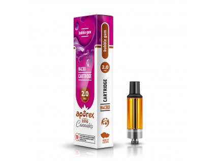 Aporex CARTRIDGE C2 H4CBD box bubblegum