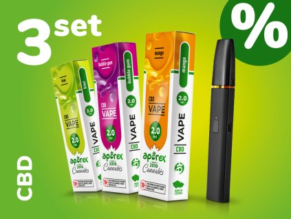 Aporex vyhodne balicky CBD 3 ks V2