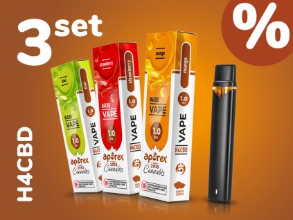 Aporex vyhodne balicky H4CBD 3 ks V1