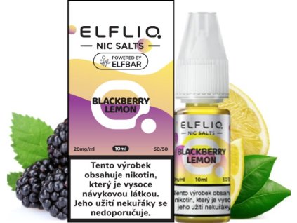 ELFLIQ Blackberry Lemon 10ml / 20mg - E-liquidy