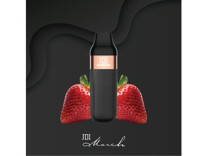 JDI March Strawberry 20mg - Jednorázové e-cigarety