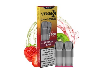 Venix Relx soMatch Pod Strawberry Kiwi 2ks - Předplněné pody
