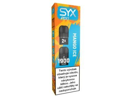 SYX POD Mango Ice 16.5mg 2x2ml - Předplněné pody