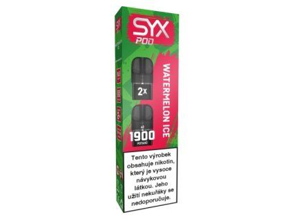 SYX POD Watermelon Ice 16.5mg 2x2ml - Předplněný pod