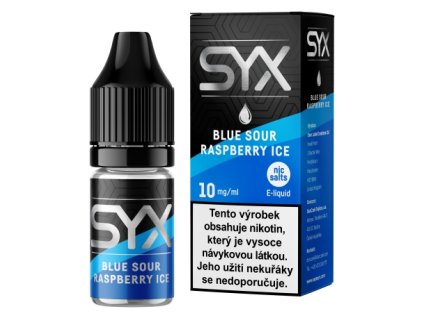 SYX Blue Sour Raspberry Ice 10 ml 10 mg - E-liquidy