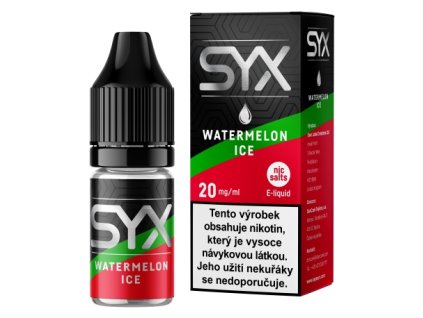 SYX Watermelon Ice 10 ml 20 mg - E-liquidy