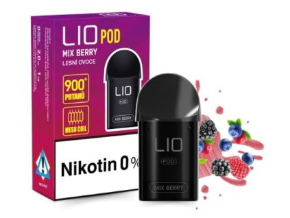 LIO POD Mix Berry 1x2ml 0mg - Předplněné pody