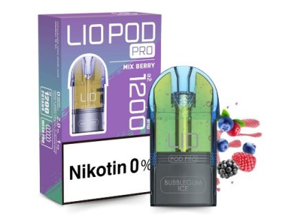 LIO POD PRO Mix Berry 1x2ml 0mg - Předplnění pody