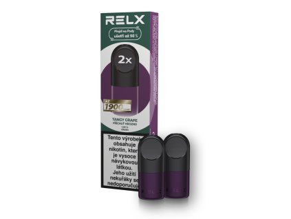 RELX Náhradní Pod – Tangy Grape, 2 ks
