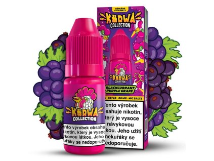 KURWA COLLECTION E-LIQUID BLACKCURRANT - E-liquidy