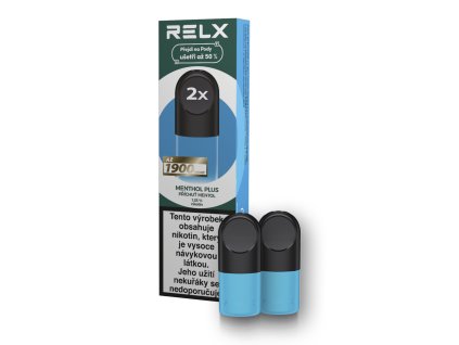 RELX Náhradní Pod – Menthol Plus, 2 ks