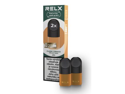 RELX Náhradní Pod - Klasický tabák 2 ks