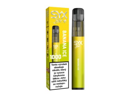 SYX BAR Banana Ice 16,5mg - jednorázová cigareta