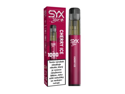 SYX BAR Cherry Ice 16,5mg - jednorázová cigareta