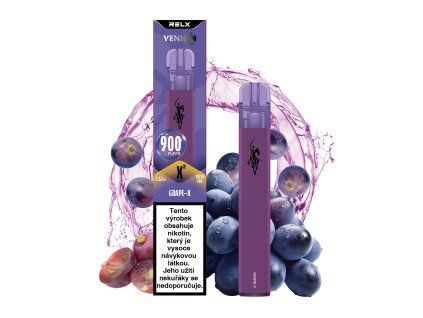 Jednorázové cigarety VENIX X2 Grape-X