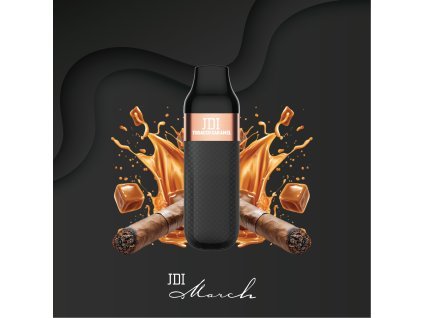 JDI March Tobacco Caramel 15mg - Jednorázové e-cigarety